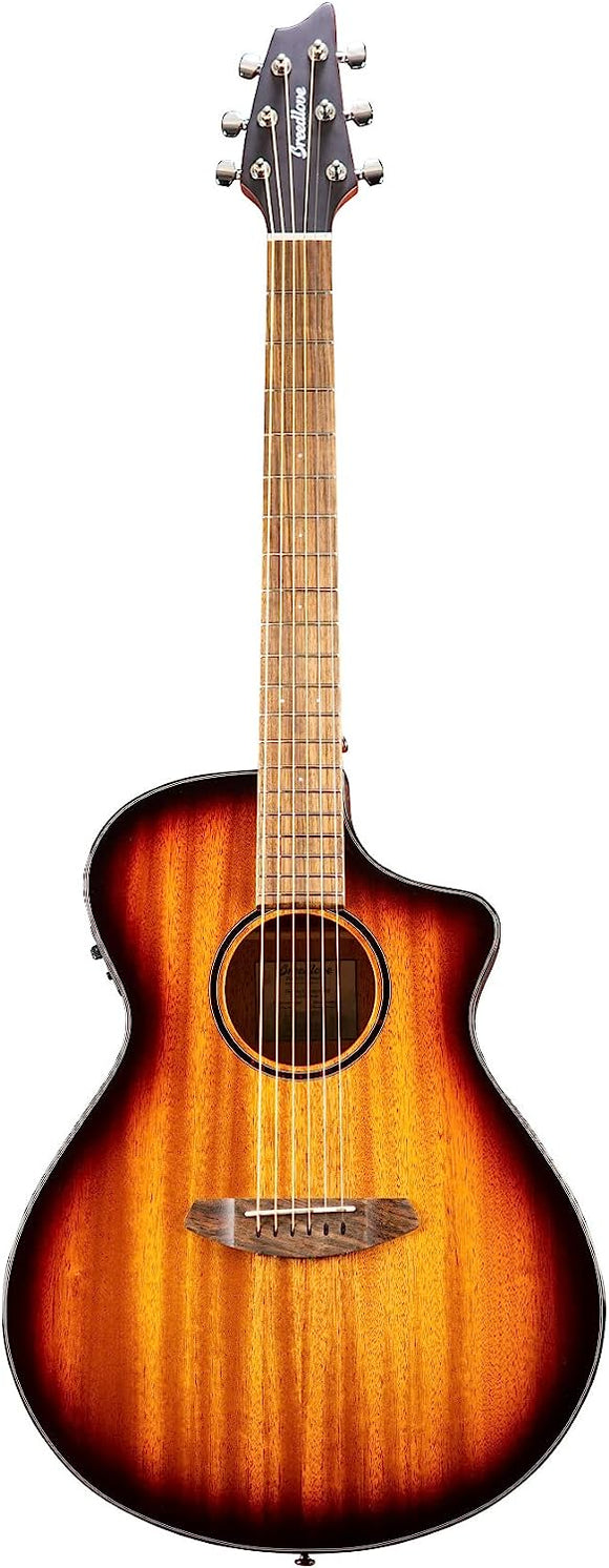 Breedlove ECO Discovery S Concert CE Acoustic-Electric Guitar - Edgeburst African Mahogany
