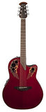 Ovation Celebrity Elite Acoustic-Electric Guitars (Ruby Red /Reverse Red Burst)