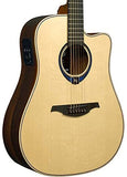 LAG Tramontane THV30DCE Dreadnought Cutaway Acoustic Guitar with Hyvibe