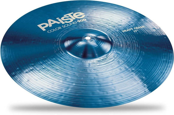 Paiste Colorsound 900 Blue Heavy Crash Cymbals (17