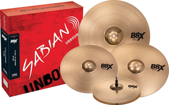 Sabian B8X Performance Set Cymbal Pack (45003XG)