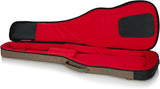 Gator Cases Transit Series Bass Guitar Gig Bag; Tan Exterior (GT-BASS-TAN)