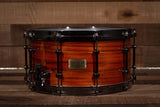 Tama Sound Lab Project Maple Snare 14 " x 7 " - Gloss Tangerine Zebrawood