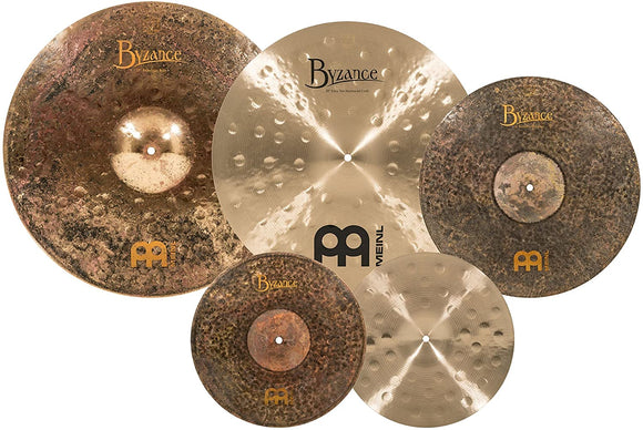 Meinl Cymbals MJ401+18 Mike Johnston Pack Byzance Cymbal Box Set with Free 18
