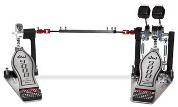 DW 9000 Series Double Bass Drum Pedal with eXtended Footboard