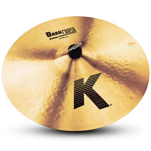 Zildjian K Dark Medium Thin Crash Cymbal 17"
