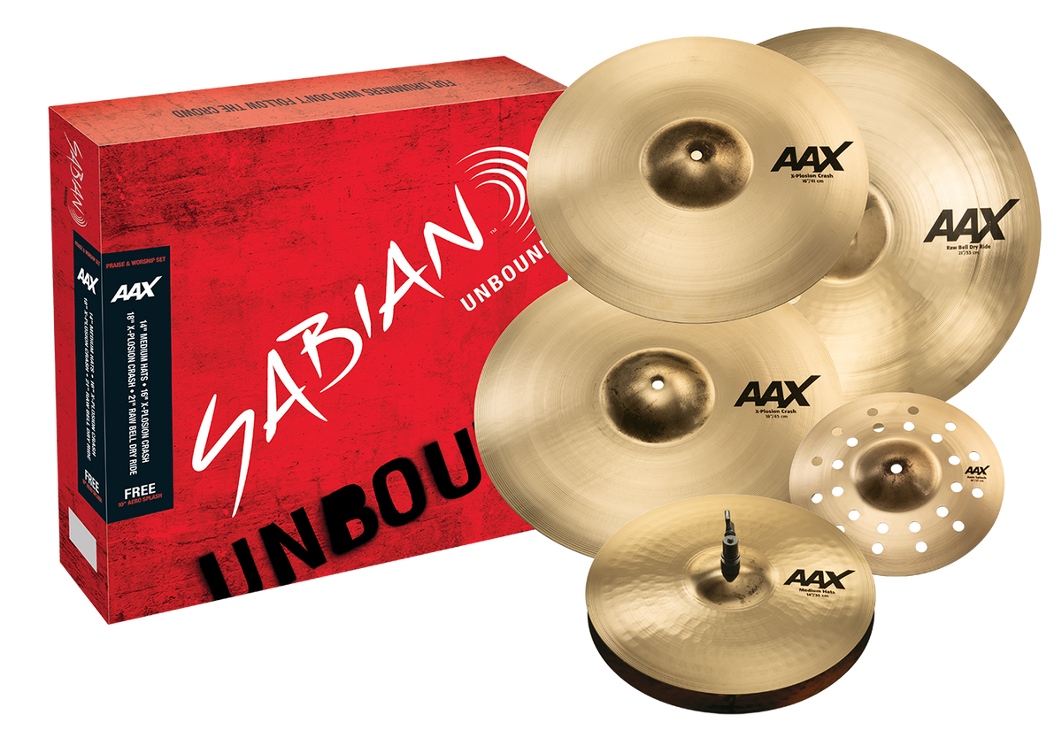 Sabian AAX Praise & Worship Cymbal Set – Mugan Music Group