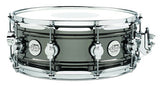 DW Design Series Black Nickel Over Brass Snare Drums (5.5x14" / 6.5x14")