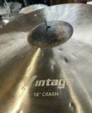 Aisen 18” Vintage Crash Cymbal