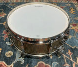 Slingerland Radio King Solid Maple Snare Drum - 5.5” x 14”, Gold Glass