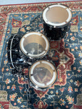 DW Drum Workshop Collectors Series Maple 333 shells 4 pc Drum kit - Black Velvet