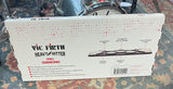 Vic Firth HHPQSR Heavy Hitter Quadropad Practice Pad with Rims - Small