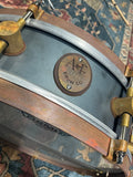 A&F Drum Co. Raw Steel Snare Drum - 4 X 14”