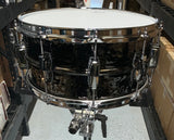 Ludwig 14x6.5 Black Beauty Hammered Snare Drum LB417K