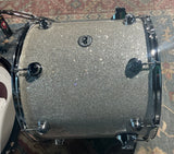 DW Collector's 16" x 18" Floor Tom in Broken Glass Finish Ply W/Chrome HW