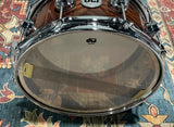 DW Collector's Series Exotic Snare Drum - 6.5x14 - Candy Black Burst Over Vavona