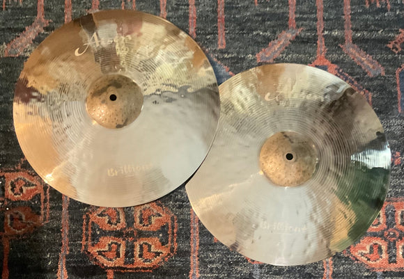 Aisen 15” Brilliant Hi-Hat Cymbals