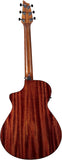 Breedlove ECO Discovery S Concert CE Acoustic-Electric Guitar - Edgeburst Red Cedar/African Mahogany