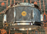 Gretsch USA BroadKaster 6.5x14 Snare Drum - Black Satin Flame