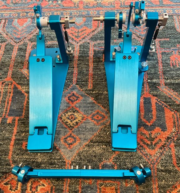 Aisen Direct Drive Double Pedal - Blue