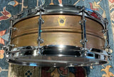 Ludwig LC661T 14x5 Raw Copperphonic Snare Drum with Tube Lugs