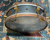 A&F Drum Co. Raw Steel Snare Drum - 4 X 14”