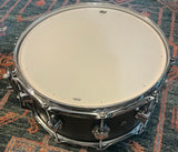 DW Collectors Exotic 6.5 X 14 Snare Drum - Smoked Figured Eucalyptus, Natural Satin