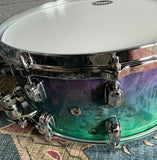 Tama Starclassic Walnut/Birch 14"x6.5" Snare Drum, Nebula Mappa Burl Fade