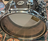 DW Collectors Exotic 6.5 X 14 Snare Drum - Smoked Figured Eucalyptus, Natural Satin