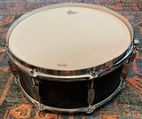 Gretsch USA BroadKaster 6.5x14 Snare Drum - Black Satin Flame