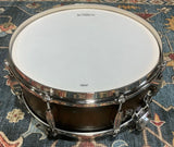 Slingerland Radio King Solid Maple Snare Drum - 5.5 X 14, Black & Gold Lacquer