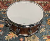 DW Collectors Series 6.5x14 Maple/Mahogany Snare Drum - Champagne Glass - Champagne Glass