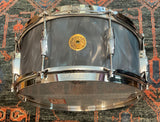 Gretsch USA BroadKaster 6.5x14 Snare Drum - Black Satin Flame