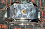 Gretsch USA BroadKaster 6.5x14 Snare Drum - Black Satin Flame
