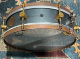 A&F Drum Co. Raw Steel Snare Drum - 4 X 14”