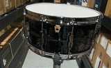 Ludwig 14x6.5 Black Beauty Hammered Snare Drum LB417K