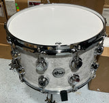 DW Collector’s Series 8x14 SSC Snare Drum - White Marine Pearl