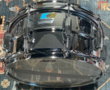 Ludwig 6.5x14" LM402BON Blue And Olive Badge Supraphonic Snare Drum