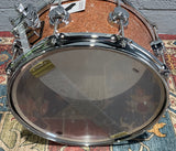 DW Collectors Series 6.5x14 Maple/Mahogany Snare Drum - Champagne Glass - Champagne Glass