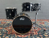 DW Drum Workshop Collectors Series Maple 333 shells 4 pc Drum kit - Black Velvet