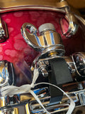 Tama WBSS65 Starclassic Walnut/Birch 14x6.5" Snare Drum - Molten Dark Raspberry