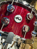 DW Collector's SSC Maple Finish Ply Snare Drum - 14 x 8, Ruby Glass