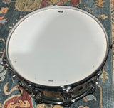 DW Collector’s Exotic 6.5 X 14 Snare Drum - Natural To Teal Seafoam Fade Over White Ash Swirl