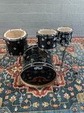 DW Drum Workshop Collectors Series Maple 333 shells 4 pc Drum kit - Black Velvet