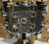 DW 8x14 Collectors Series SSC Snare Drum - Black Galaxy W/CR HW