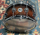 DW Collector's Series Exotic Snare Drum - 6.5x14 - Candy Black Burst Over Vavona