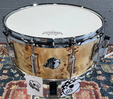 Pork Pie 6.5x14" Maple Snare Drum paired with Matching Gruv-X Click