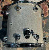 DW Collector's Series Floor Tom - 14 x 14 inch - Broken Glass FinishPly