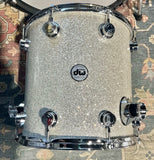 DW Collector's Series Floor Tom - 14 x 14 inch - Broken Glass FinishPly