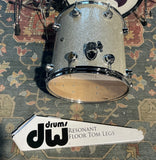 DW Collector's Series Floor Tom - 14 x 14 inch - Broken Glass FinishPly